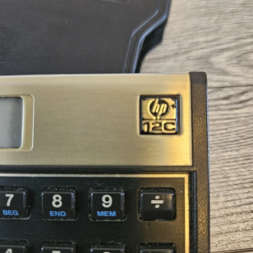 Hewlett Packard 12C Financial Calculator
